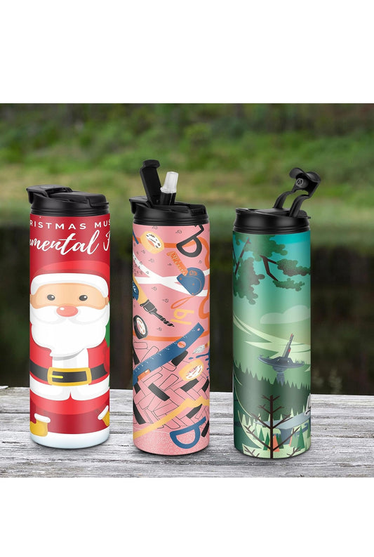 Custom 20 oz Tumbler – Dual-Use Lid for Coffee or Water